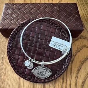 NWT alex and ani retired bracelet NFL New
York JETS football